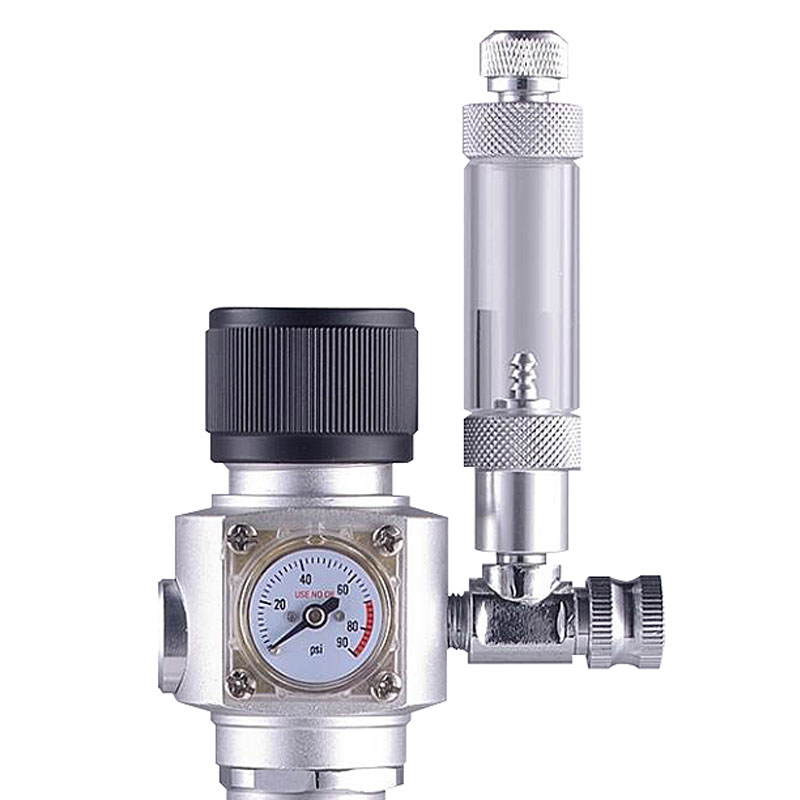 ST-70-1 Regulator de CO2 integrat cu manometru și contor