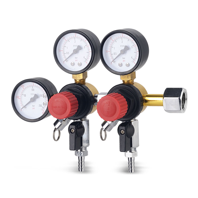 TR-98-2 Regulator de presiune a gazului CO2 de înaltă precizie din aluminiu
